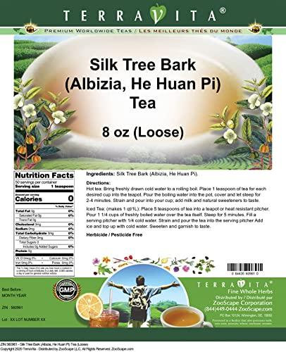 TerraVita Silk Tree Bark (Albizia, He Huan Pi) Tea (Loose) (8 oz, ZIN: 560961)