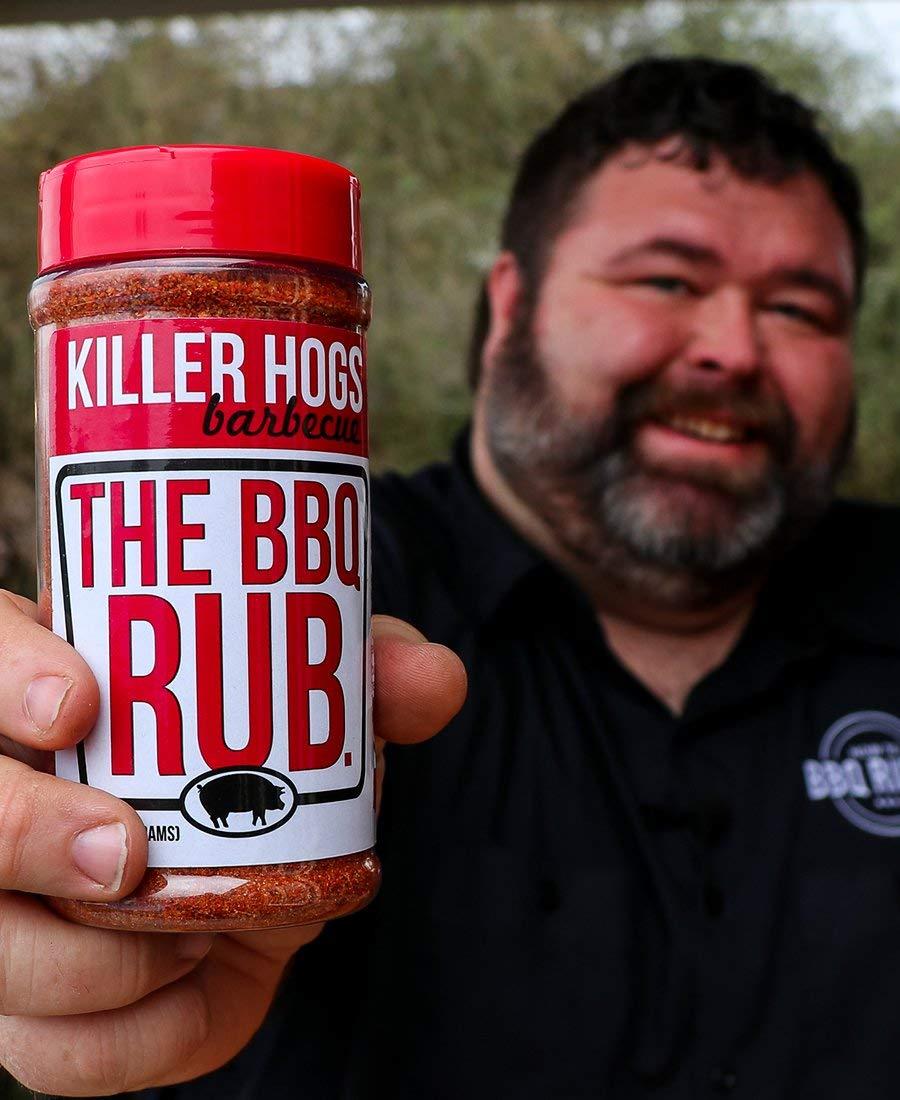 Killer Hogs Killer Hogs The BBQ Rub Pack of 2 Bottles | Championship Grill Seasoning for Beef, Steak, Burgers, Pork, and Chicken | Contains Two 11 Ounce Bottles (2-Pack)