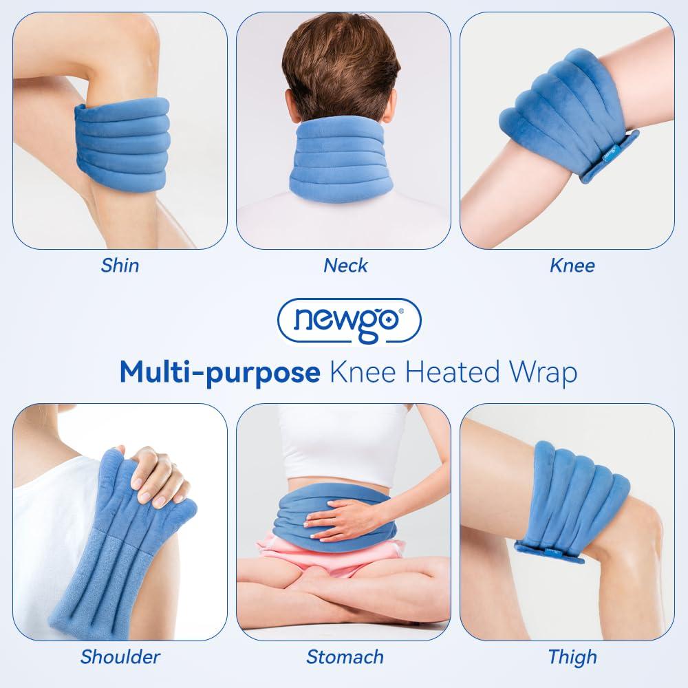 NEWGO NEWGO Bundle of Microwave Knee Wrap and Warm Booties