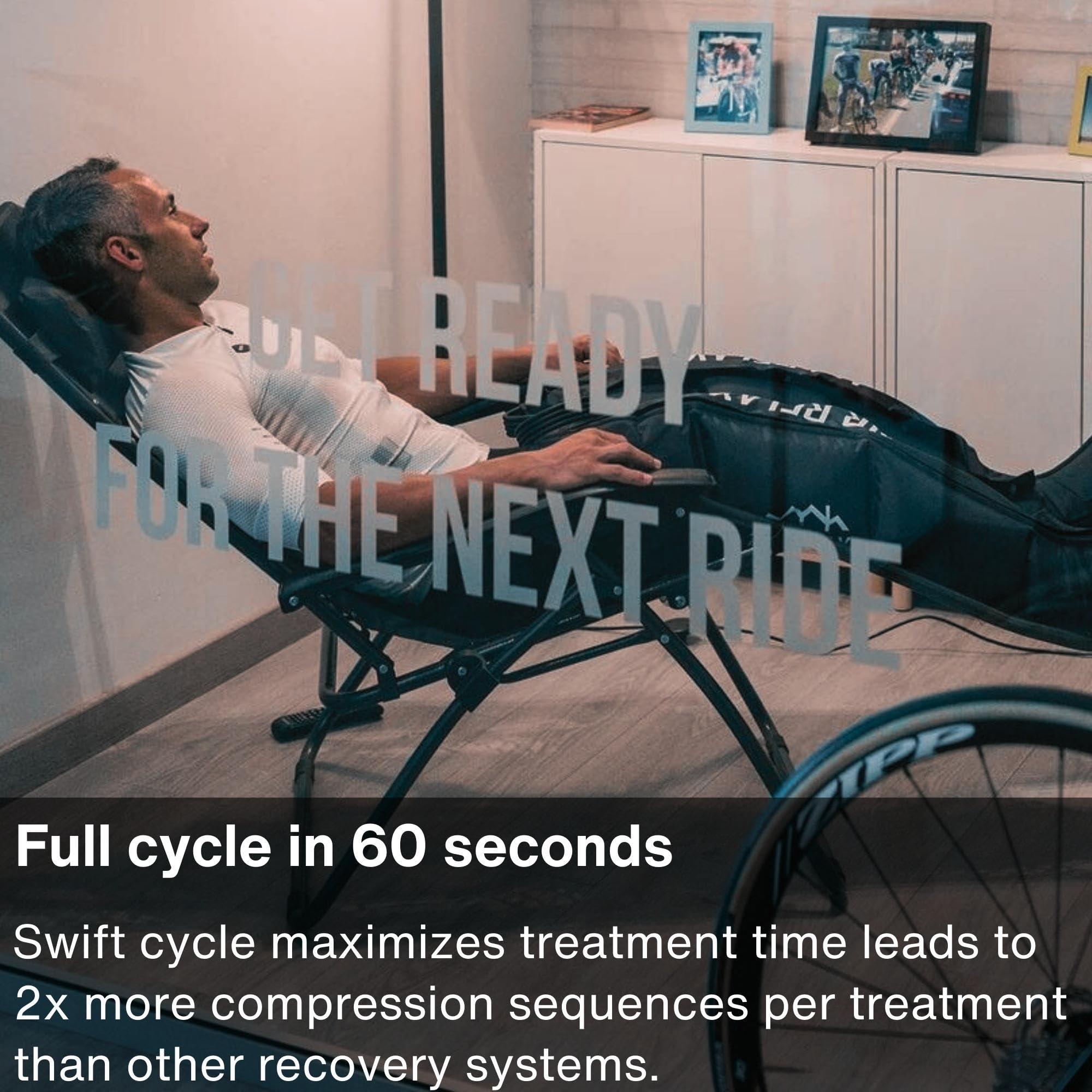 Air Relax Air Relax AR-2 Professional Compression Boots, FDA Cleared Leg Recovery System, Medical Grade Recovery Boots and Pump, 3 Therapy Modes 4 Chambers, for Circulation in Legs and Muscle Recovery