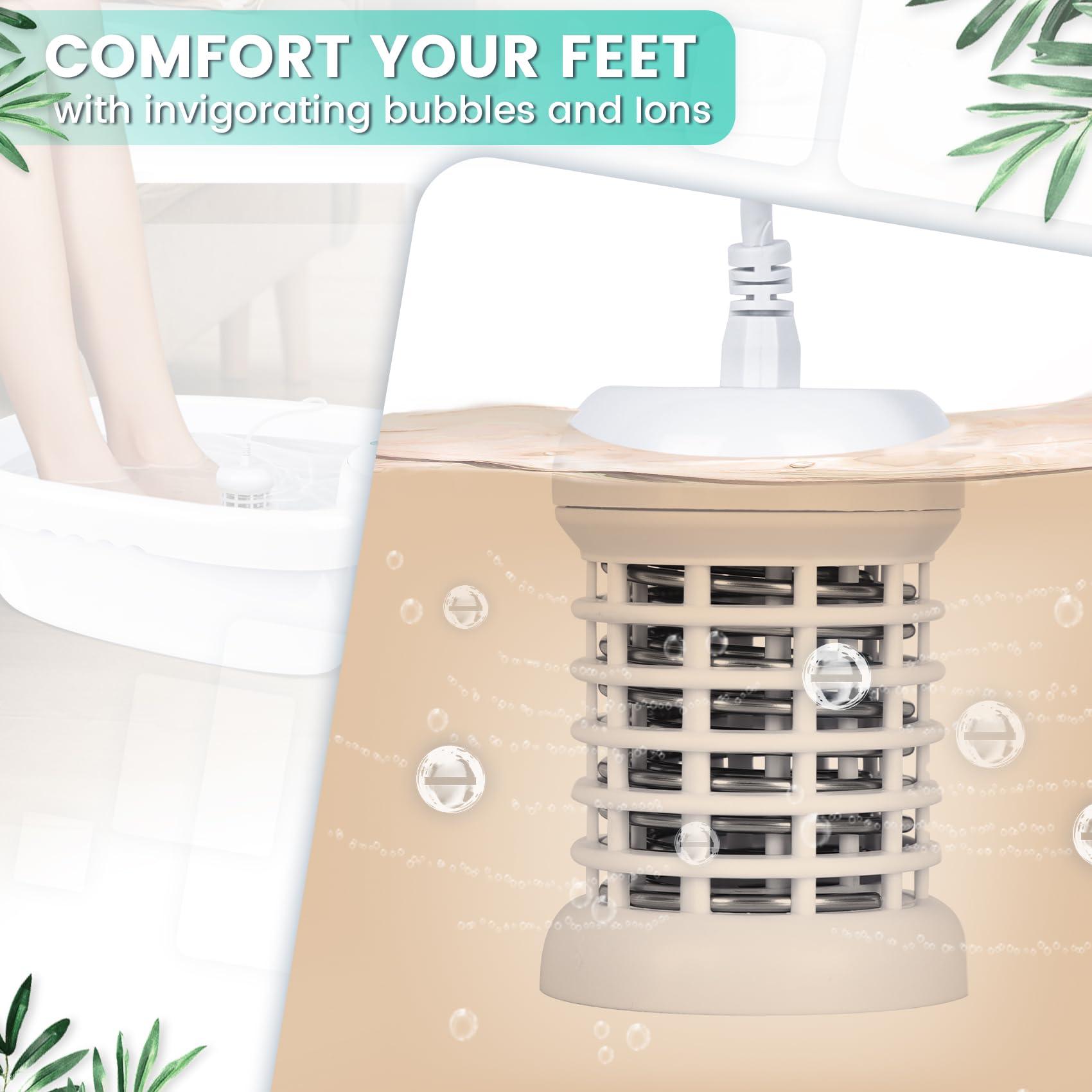 Lecaung Ionic Detox Foot Bath Machine, Personal Ionic Foot Cleanse Ionic Foot Bath SPA Machine Foot Detox System for Home Beauty Salon Spa With Basin, 100 Liners