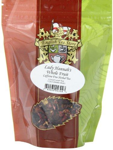 English Tea Store English Tea Store Loose Leaf, Lady Hannahs Whole Fruit Herbal Tea, 4 Ounce