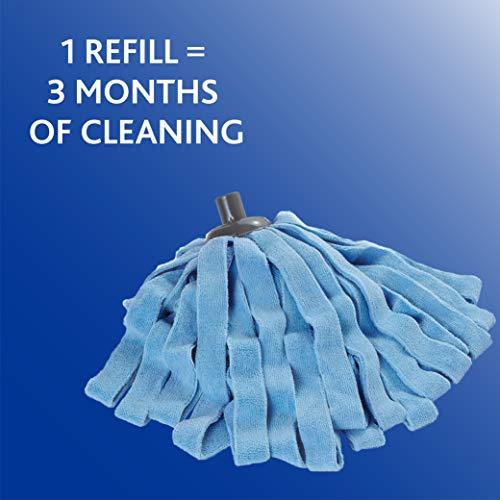O-Cedar O-Cedar Microfiber Cloth Mop & QuickWring Bucket with Extra Refill, 2 Piece Set