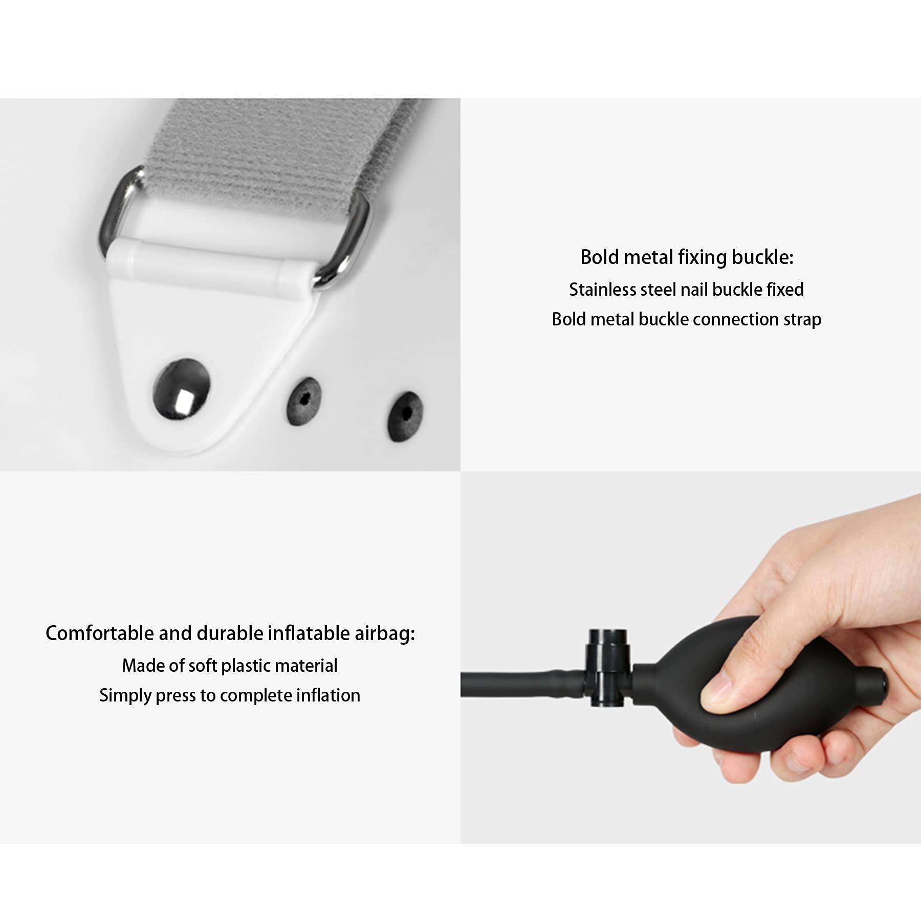 WILLQ WILLQ Adjustable Thoracolumbar Supports Brace Lightweight Adjustable Back Brace for Mild Scoliosis Post Surgery Support Kyphosis Osteoporosis Fixed Support Scoliosis Posture Adjuster,S