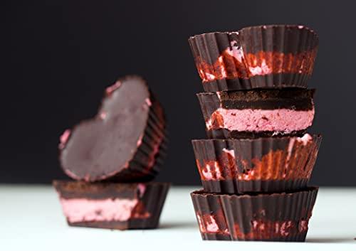 Food to Live Food to Live Organic Cacao Butter Wafers, 1 Pound - Non-GMO, Raw, Pure, Unfiltered, Unrefined, Keto, Vegan Superfood, Bulk, Made Using a Cold Pressing, Great for Cooking and Baking, Sirtfood