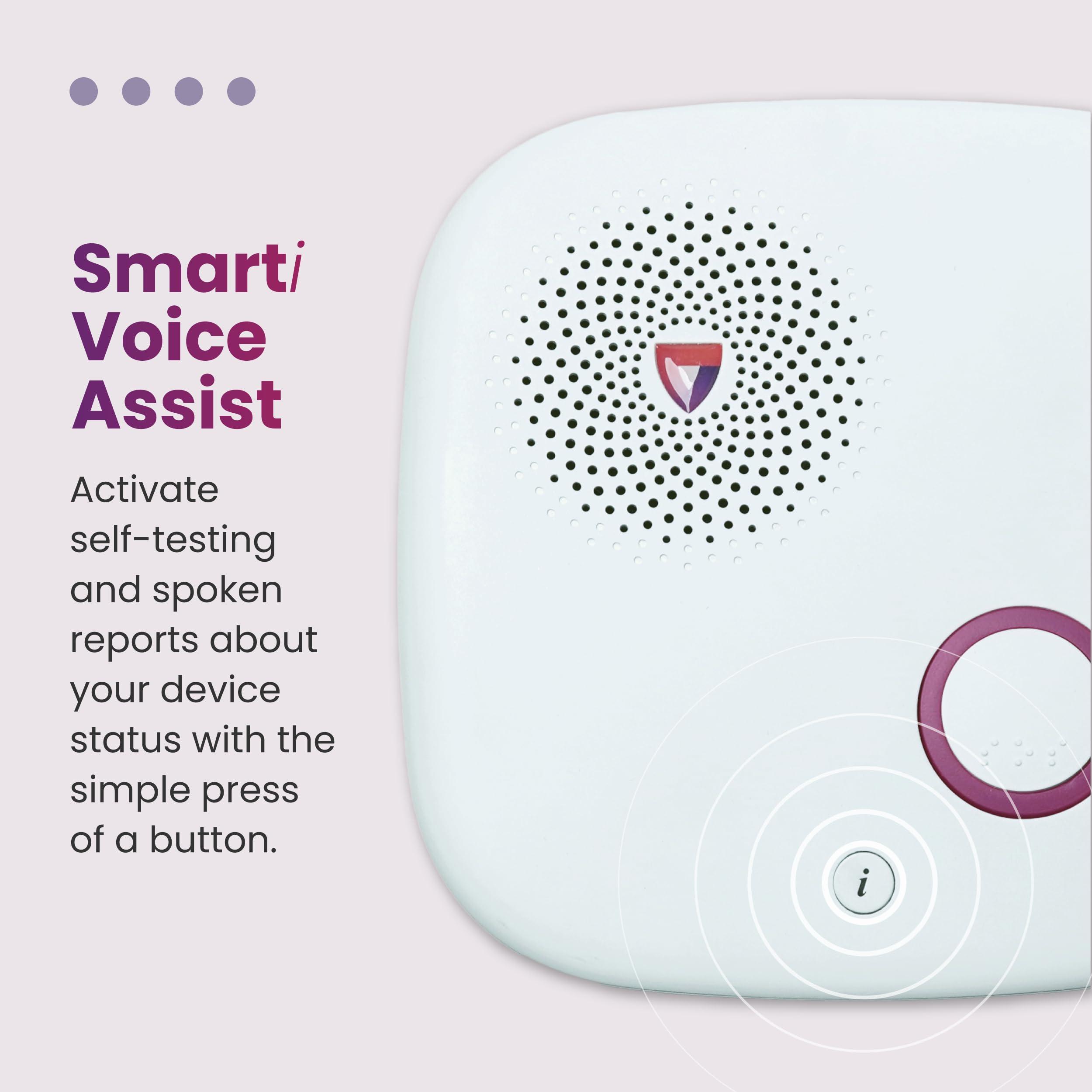 Medical Guardian Medical Guardian MGHome Cellular Home Medical Assistant & Alert Systems for Seniors - Fast, Reliable 4G Coverage & 24/7 Emergency Operator Care