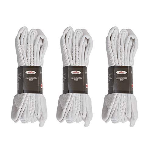 Personal Touch Personal Touch Unisex Men's or Ladies Diabetic Comfortable Hospital Slipper Socks, 9 Pairs (10-13, White)