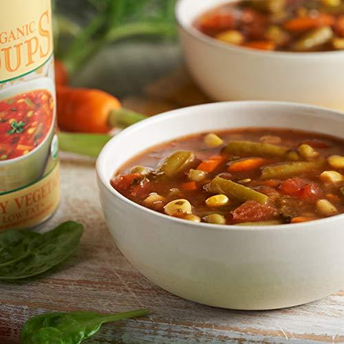 Amy's Amys Soup, Vegan Chunky Vegetable Soup, Gluten Free, Made with Organic Vegetables, Canned Soup, 12 Oz