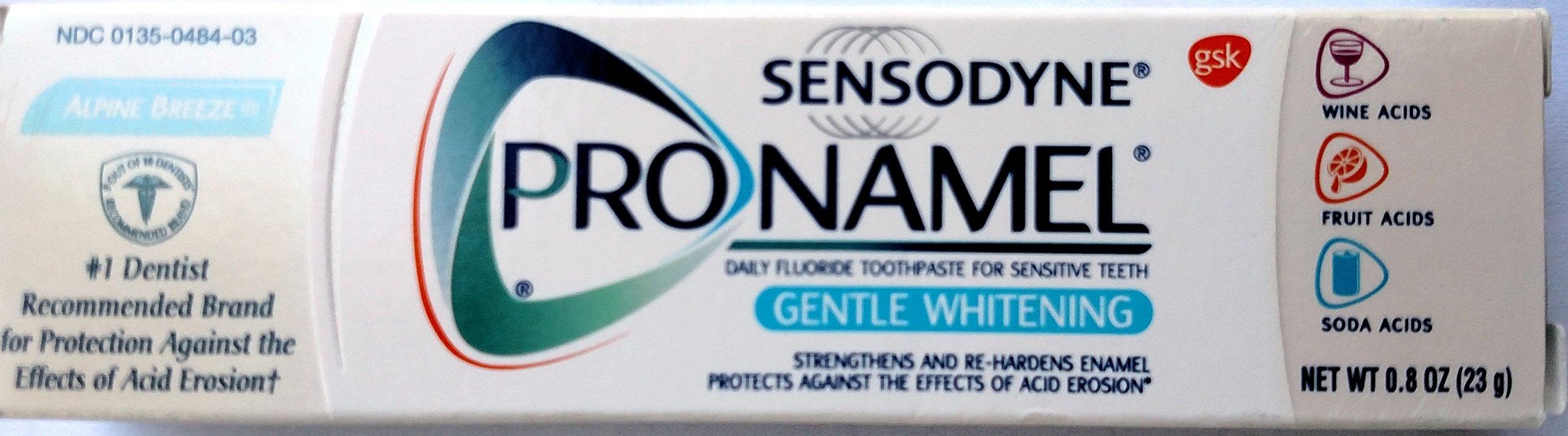 The Doctor\'s The Doctor\'s BrushPicks Interdental Toothpicks 275 Picks & Sensodyne Pronamel 0.8oz Toothpaste Travel Size