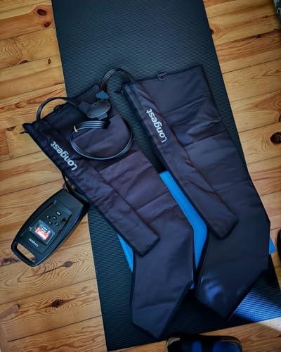 LONGEST LONGEST Lymphedema Pumps Legs Air Compression Recovery Boots Leg Recovery Compression System Machine for Swelling, Circulation & Pain Medium