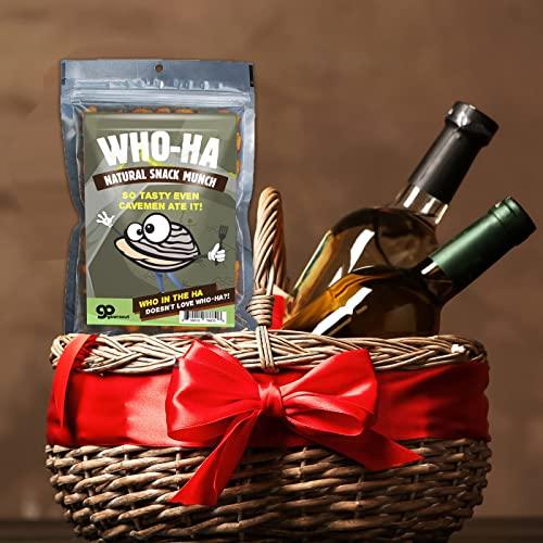 Gears Out Who-Ha Natural Snack Munch - Funny Spicy Trail Mix for Men and Women, Gourmet Gifts, Made in the USA
