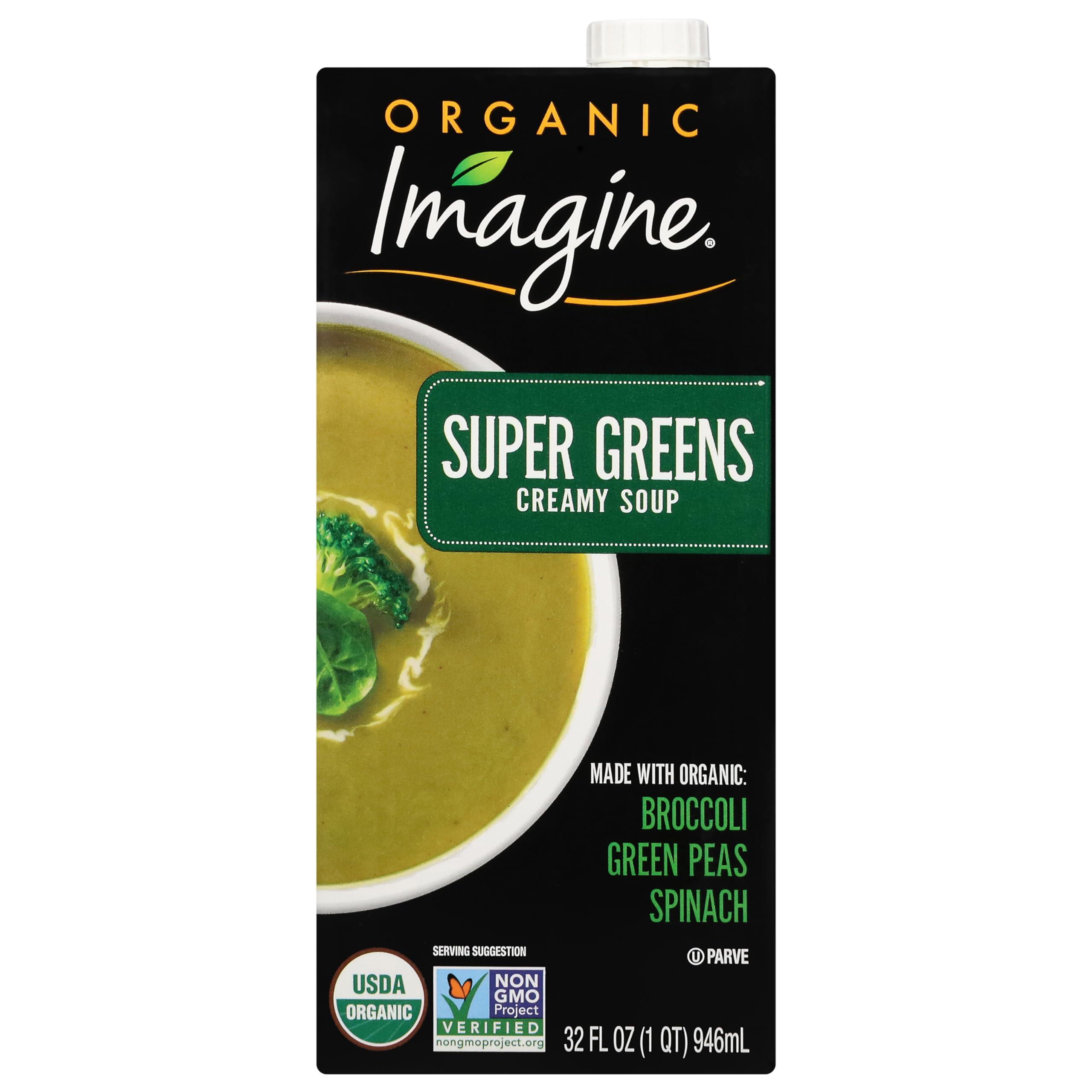 Imagine Imagine Organic Super Greens Creamy Soup 32 fl. Oz (Pack of 6)