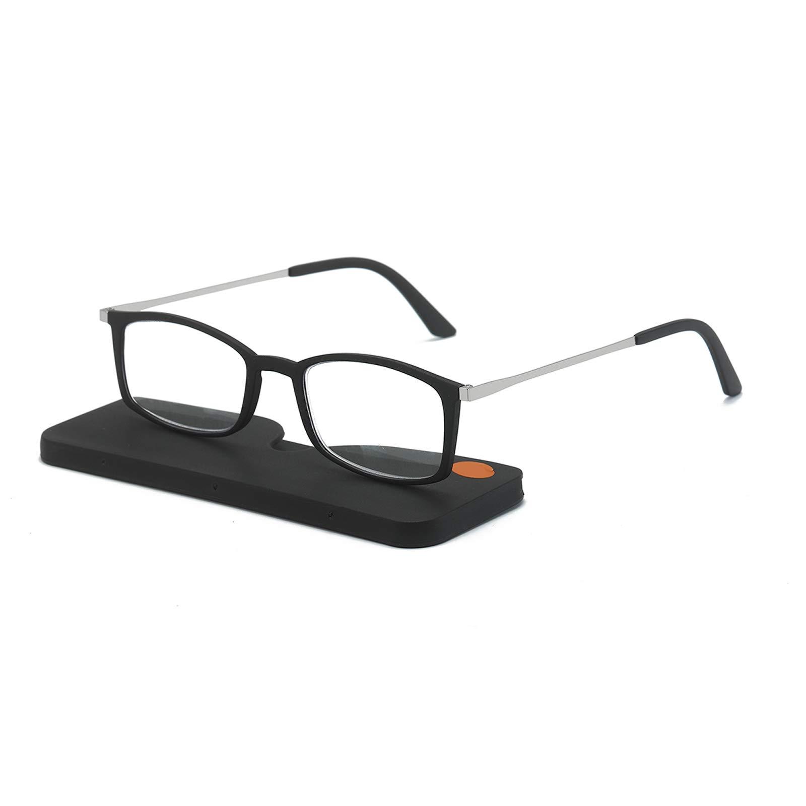 KoKoBin KoKoBin Ultra-thin anti-blue reading glasses, anti-glare glasses (Black, 1.25)