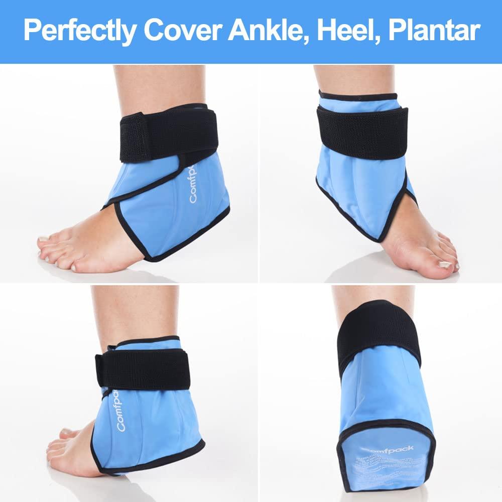 Comfpack Comfpack Hip Ice Pack Wrap for Hip Bursitis & Replacement Surgery, Reusable Compress Hip Brace with Gel Hot Cold Pack for Injuries, Hip Flexor Pain, Inflammation, Sciatica Nerve, Hamstring
