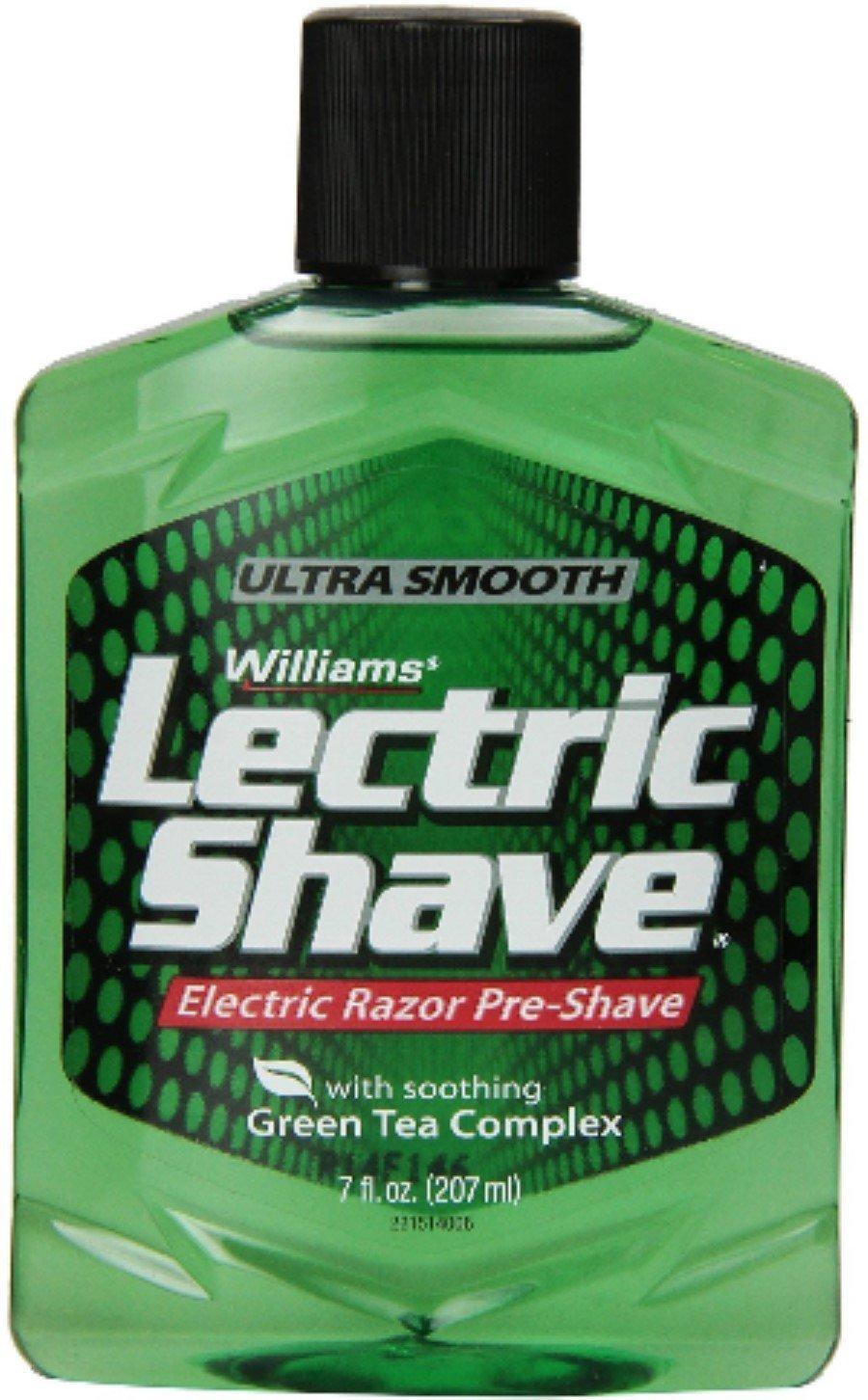 Williams Lectric Shave Pre-Shave Original 7 oz (Pack of 9)