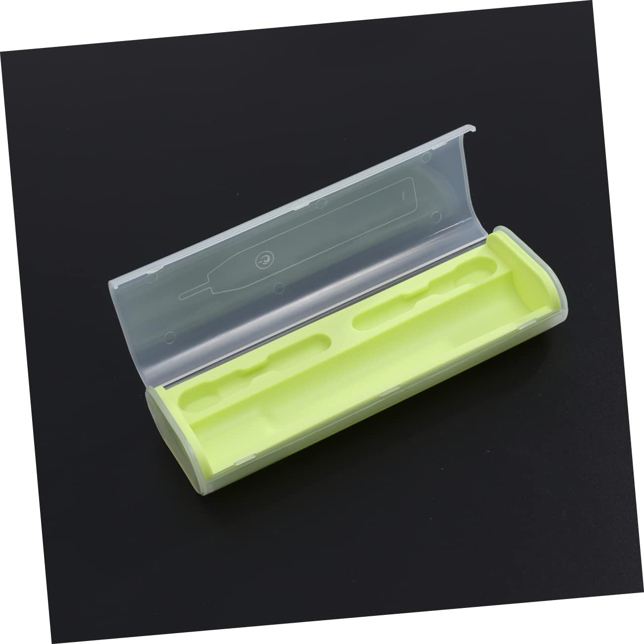 Healeved Healeved Universal Portable Electric Toothbrush Case Green Compact Travel Storage Box Toothbrush Covers