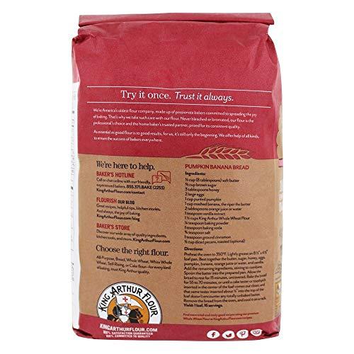 King Arthur King Arthur Traditional Whole Wheat Flour, 5 lb
