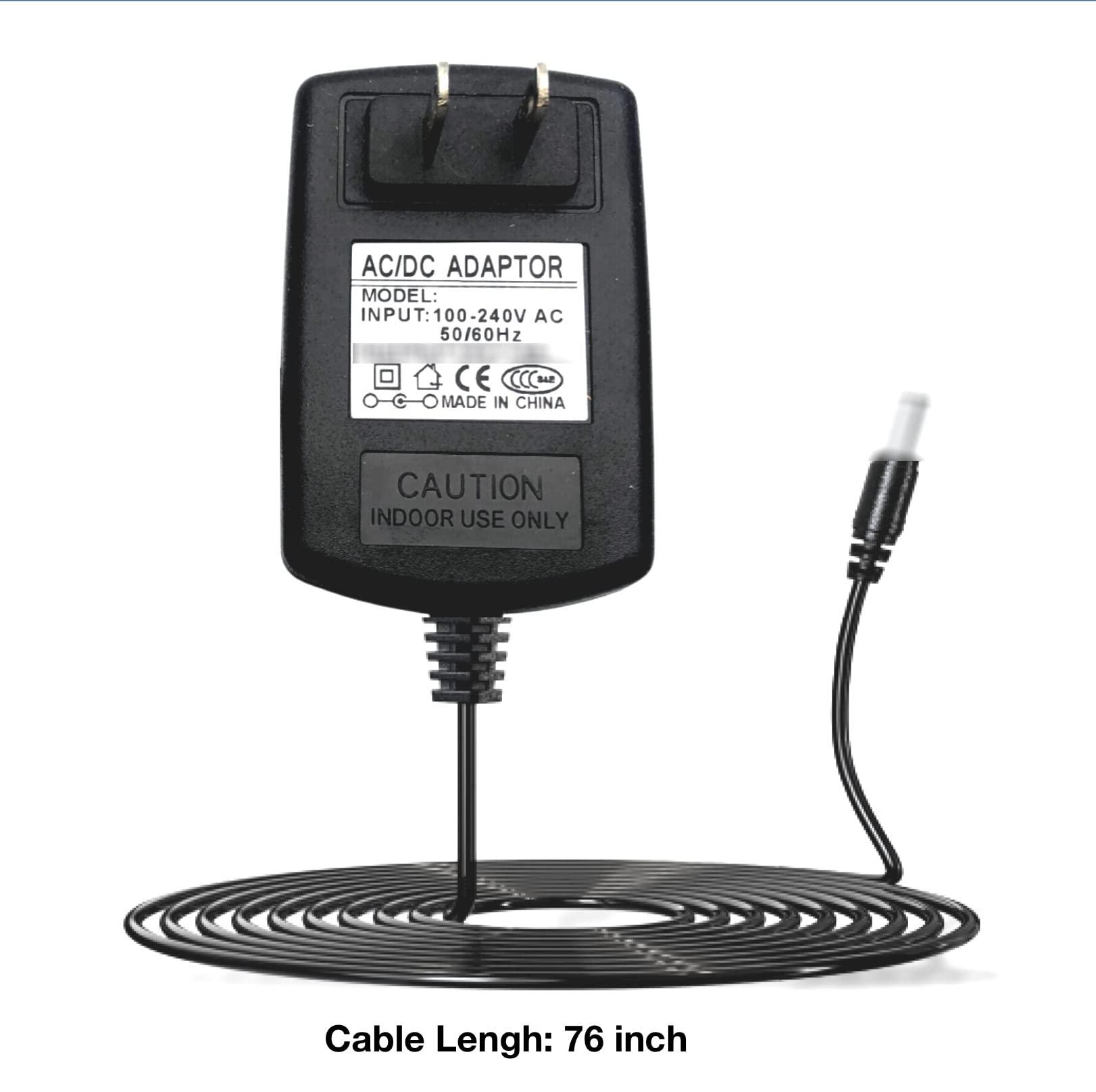 onerbl Onerbl AC/DC Adapter for HOMEDICS SBM-100 SBM-200P2 SBM-200 Shiatsu Massaging Cushion, MMP-200 MMP-200TL Massager PP-ADPEM38, BKSQ-50 PP-ADP2000 PPADP2000 Massager Power Supply Cord Charger