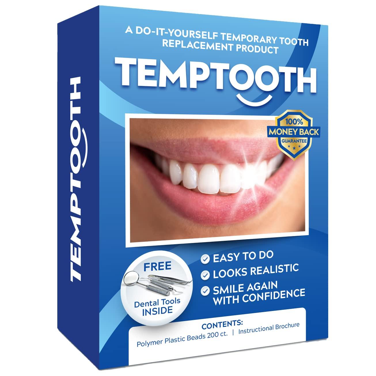 Temptooth Temptooth #1 Seller Trusted Patented Temporary Tooth Replacement Product