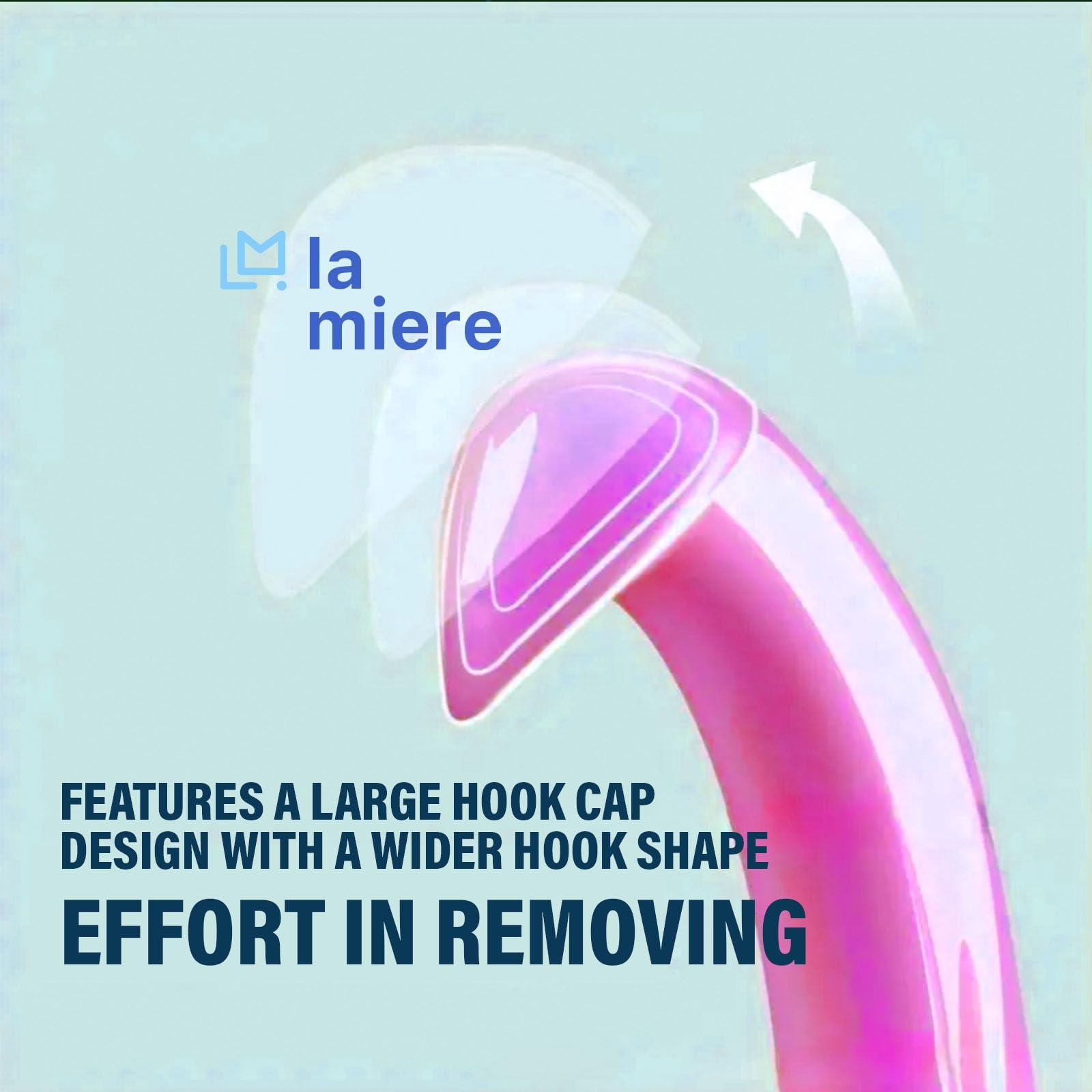 LA MIERE LA MIERE Aligner Remover Tool, Aligner Removal Tool for Invisalign Removable Retainers, Aligners, Braces Removal Kit, Pink
