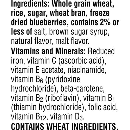 Special K Special K Breakfast Cereal, 11 Vitamins and Minerals, Made with Real Blueberries, Blueberry, 11.6oz Box (1 Box)
