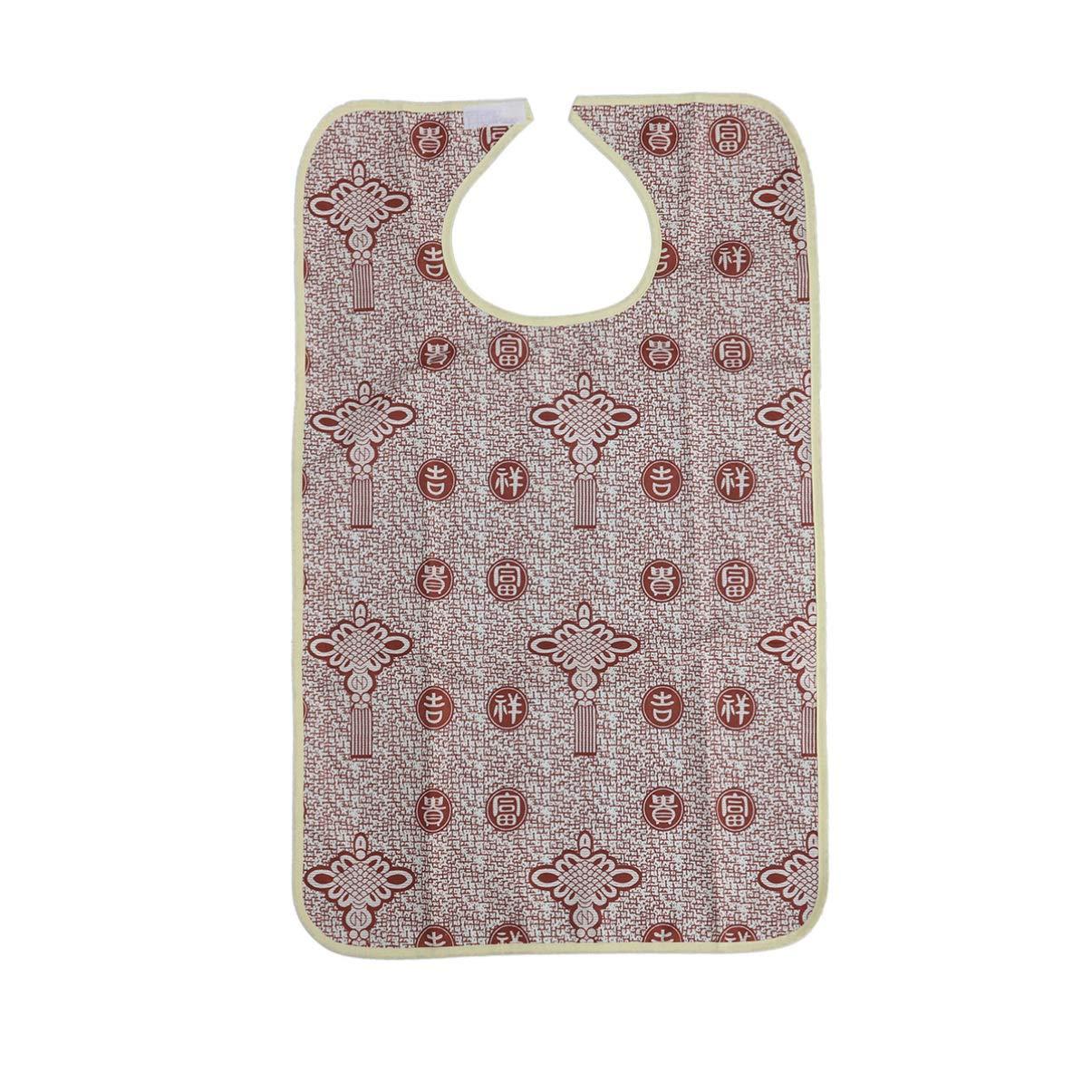 Milisten Milisten Adult Bib Waterproof Bibs Waterproof Clothing Protector Bib Waterproof Bib for Adults Scrubable Clothes Adult Costumes