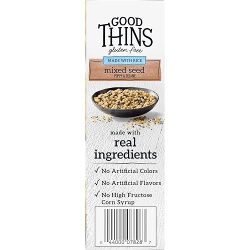 Good Thins Good Thins Mixed Seed Rice Snacks Gluten Free Crackers, 3.5 oz
