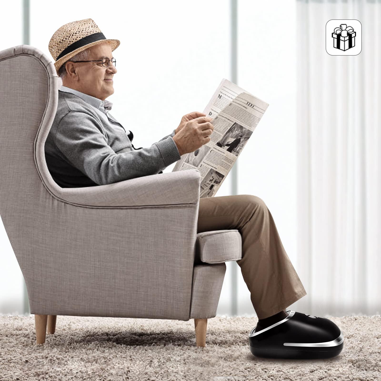 CXELZR CXELZR Christmas Gifts for Women, Mom, Her, Wife, Fathers Day, Mothers Day, Birthday Gifts for Men, Dad, Husband, Him - Foot Massager Machine with Heat for Plantar Fasciitis, Diabetics