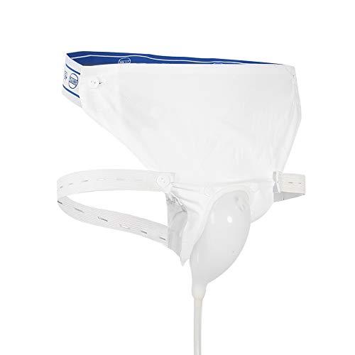 TMISHION Silicone Urine Collector with 2 Urine Catheter Bags, 3 Type Optional for Man Woman Elderly (Elderly Men Type) Reusable Portable Male Comfort Fit Advantage Urinal System
