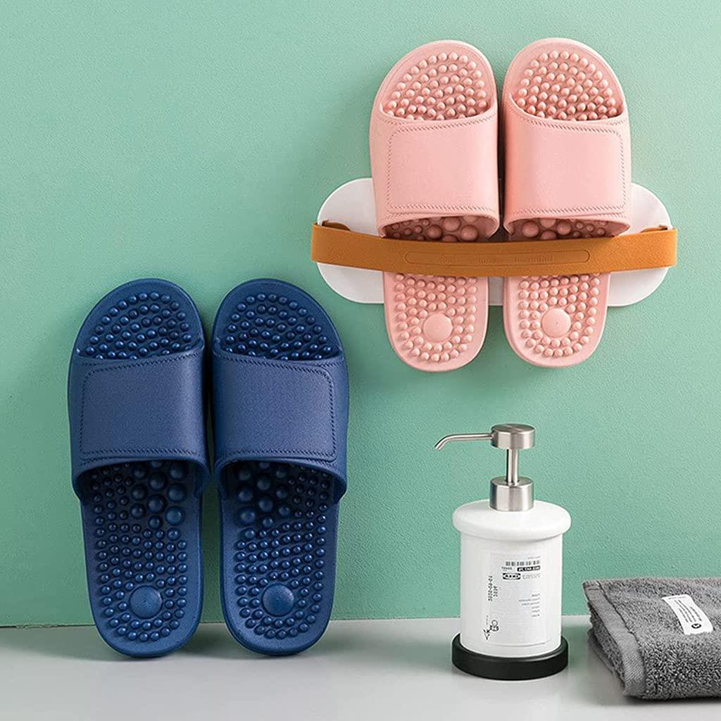 Xnlonby Acupressure Massage Slippers Therapeutic Reflexology Sandals for Foot Acupoint Massage Shiatsu Arch Support House Sandals, Boost Circulation Improves Health for Men Women(Size:8.5-9 Men,Color:Blue)