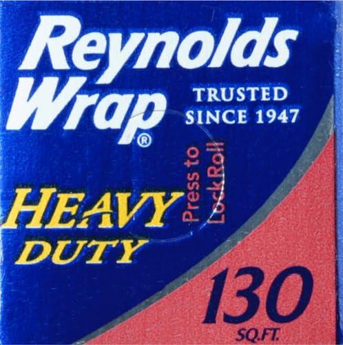 Reynolds Reynolds Wrap Heavy Duty Aluminum Foil, 130 Square Feet (Pack of 2)