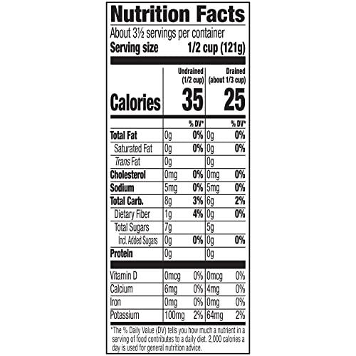 Del Monte Del Monte No Sugar Added Yellow Cling Sliced Canned Peaches, 14.5 oz Can (Pack of 12)