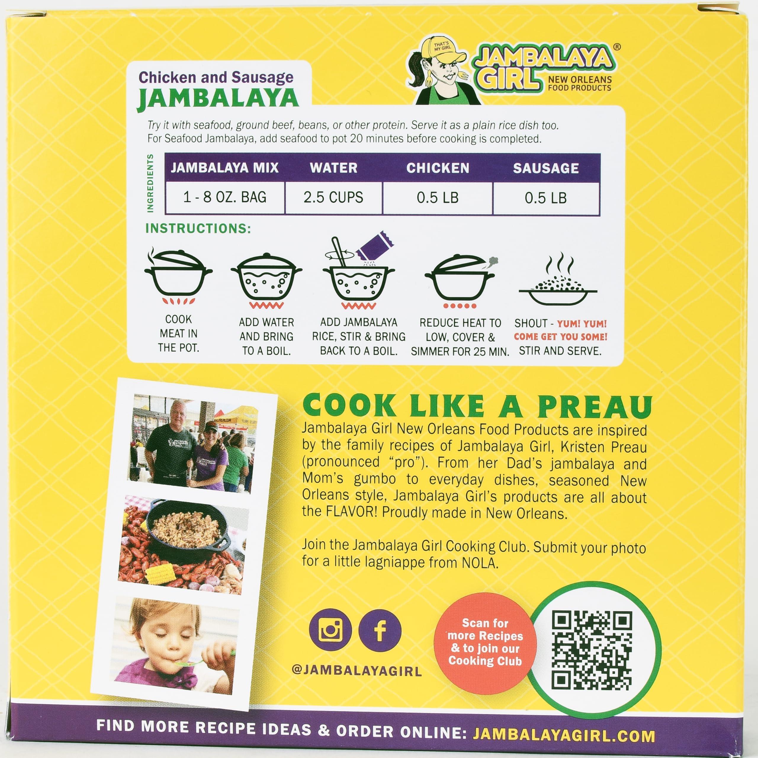 Jambalaya Girl Jambalaya Girl Jambalaya Seasoned Rice Blend 8oz (1 Pack)