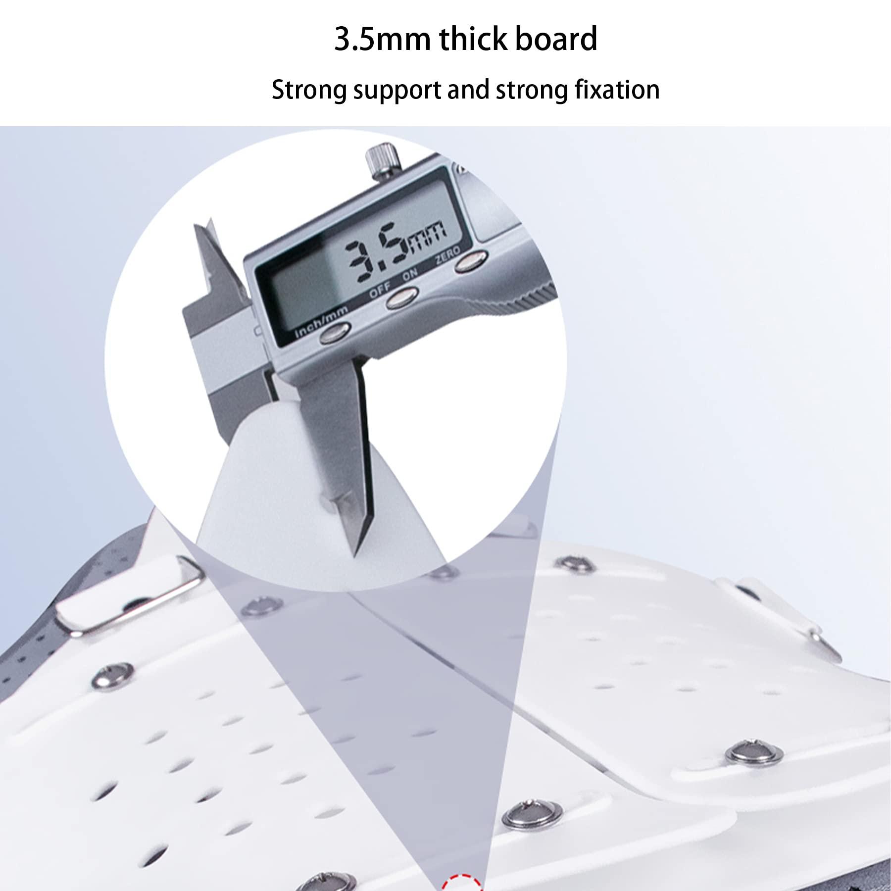 WILLQ WILLQ Lumbar Spine Orthosis Adjustable Thoracolumbar Fixed Orthosis for Mild Scoliosis Post Surgery Support for Back Pain Relief Injury Recovery Fixed Support Scoliosis Posture Adjuster,Large