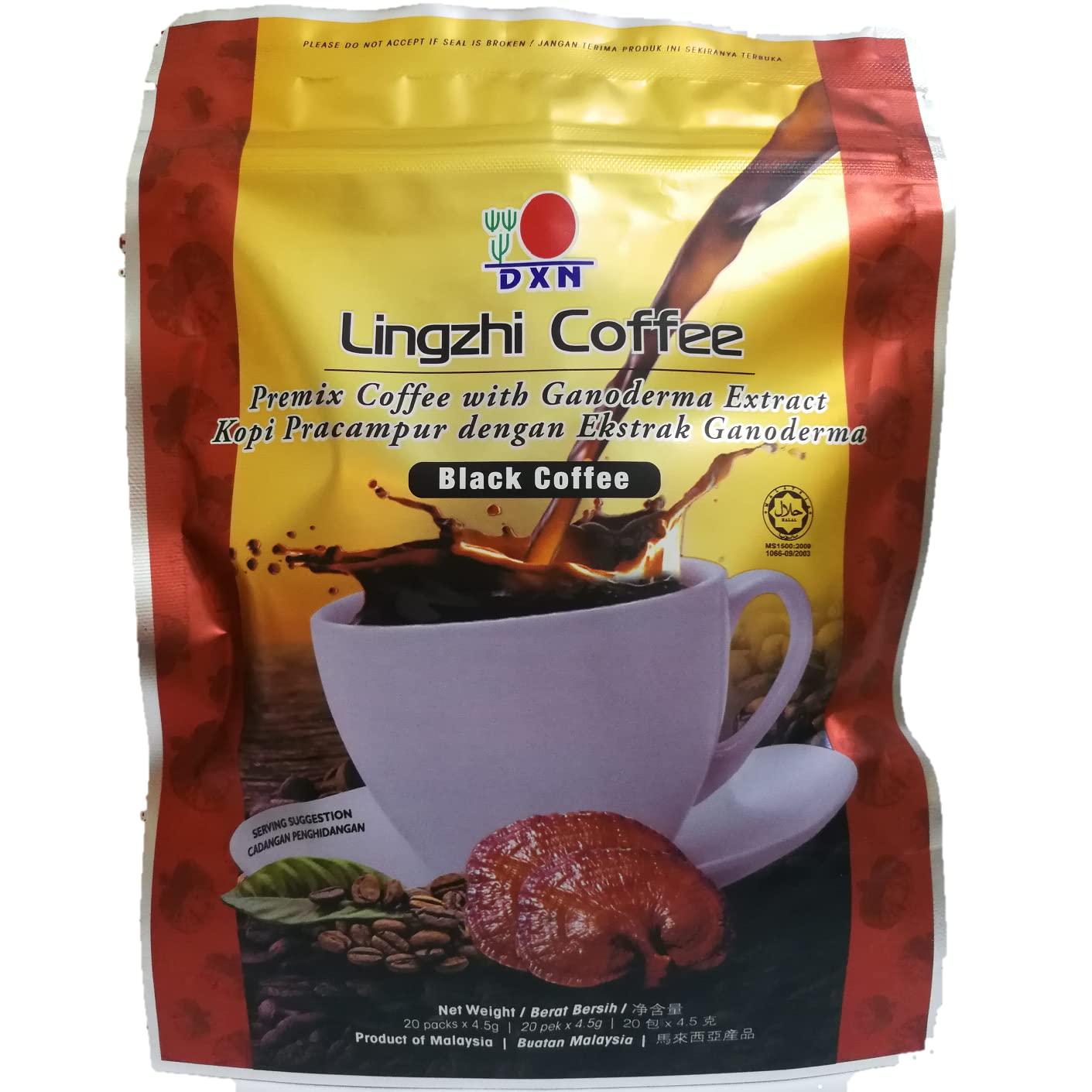 DXN DXN 1 Box Black Coffee 2 In 1 Gourmet 100% Certified Organic Ganoderma