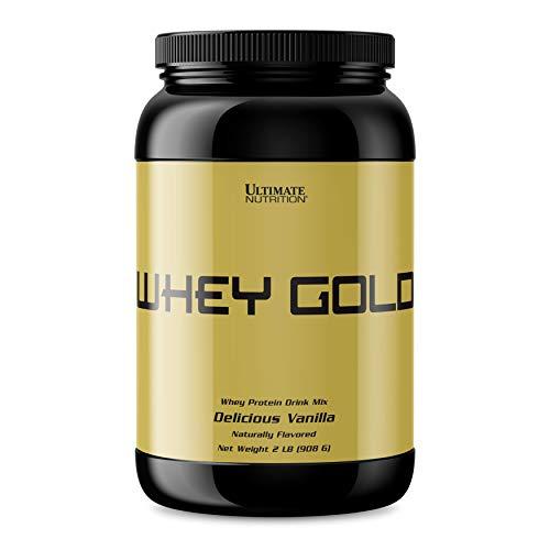 Ultimate Nutrition Whey Gold Protein Powder with 20 Grams of Protein and Amino Acids for Maximum Muscle Growth and Recovery, 27 Servings, Vanilla image-1