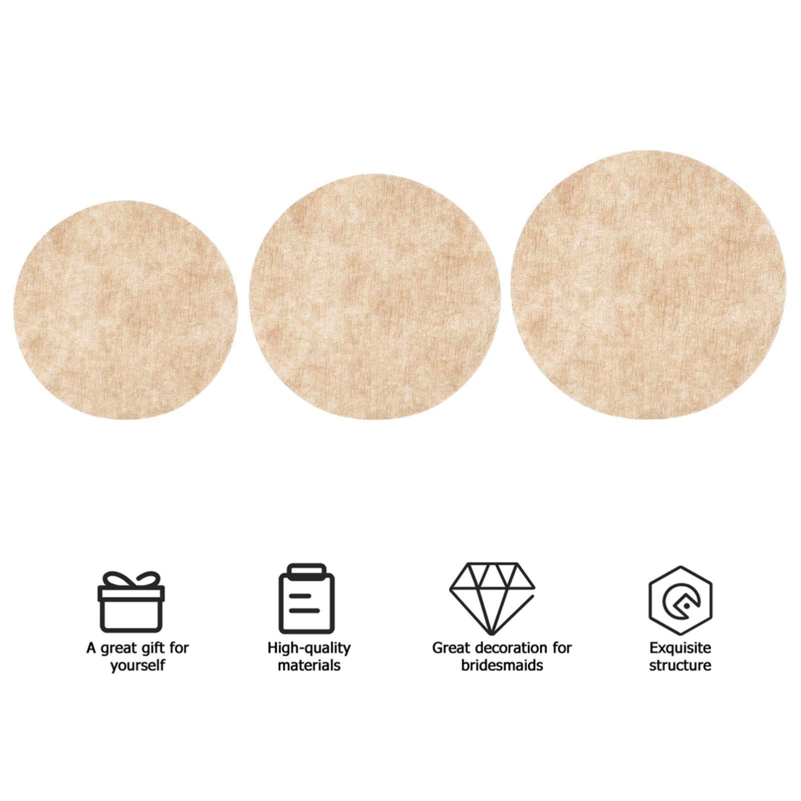 Baluue Baluue 300pcs Filter Paper Cone Coffee Filters Round Coffee Filters Coffee Maker Filters Coffee Paper Filters Espresso Paper Filter Paper Coffee Filters Conical Ice Drip Pot