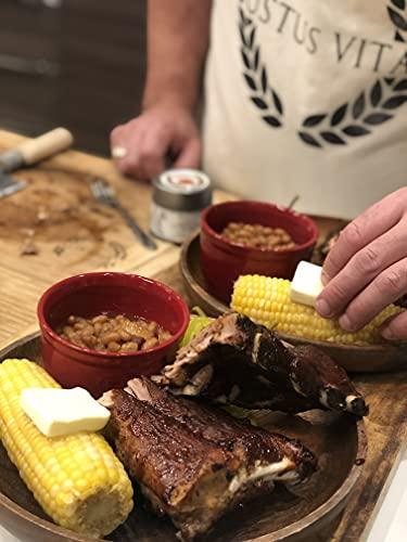 Gustus Vitae Open Fire BBQ Collection | Bougie BBQ | Gourmet Seasoning Pack | Artisanal Spice Blends | All Natural, No MSG, Fillers, or Anti-Caking Agents | Non GMO | Small Batch | Gustus Vitae | #617