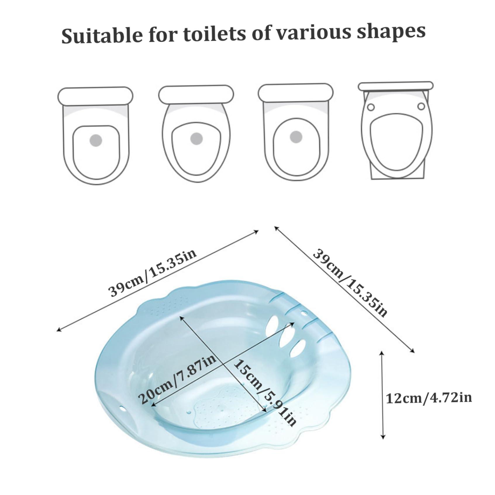 CurcKua Travel Bidet Portable Bidet Bidet Attachment For Toilet Portable Bidet For Toilet Sitz Bath Portable Over The Toilet Portable Bidet with Flusher Anti-Overflow Large-Capacity Bidet Attachment for Hemo