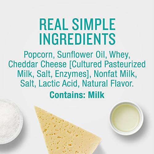 Angie’s BOOMCHICKAPOP Angie's BOOMCHICKAPOP White Cheddar Popcorn, 4.5 oz. (Pack of 4)