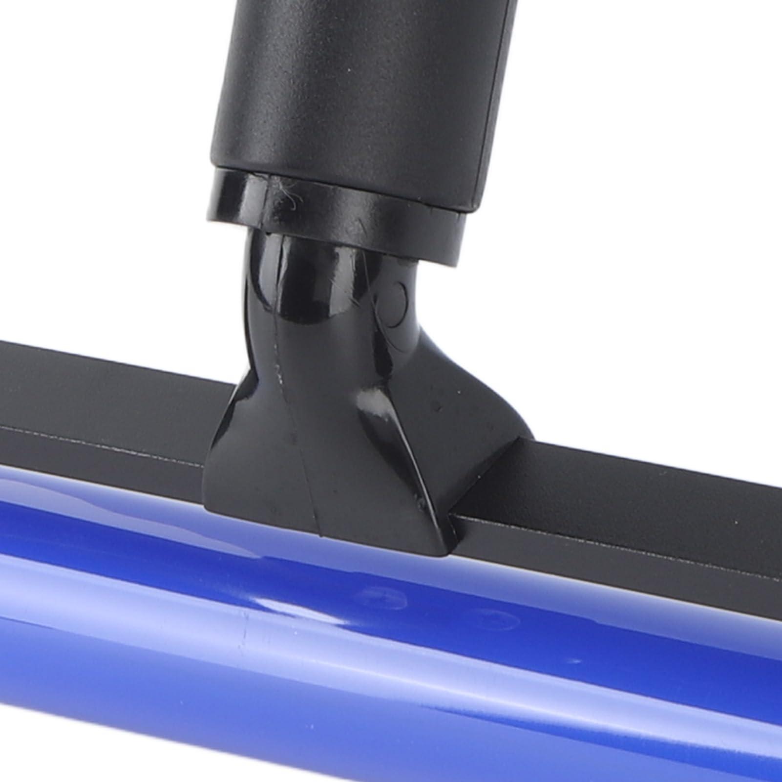 F&Y Static Roller Dust Removal Roller Super Sticky Blue Silicone Soft Static Action Cleaner Roller with Black Handle (8 Inch)