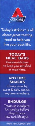 Atkins Atkins Chocolate Crme Protein Wafer Crisps, Protein Dessert, 4g Net Carb, 1g Sugar, High in Fiber, Keto Friendly, 5 Count