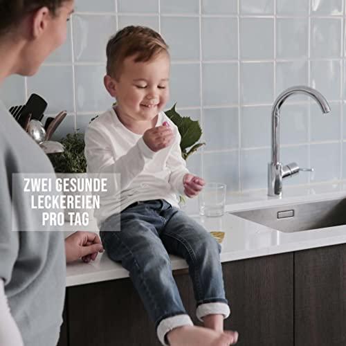 MLLER\'S Mollers | Omega 3 Capsules for Children | Natural Fish Oil Omega 3 Fish Oil for Kids | with DHA and EPA, No Gluten, Lactose or Added Sugar & Easy to Chew | Strawberry Flavor | 36 Capsules