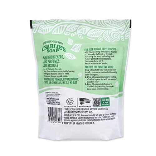 Charlie's Soap Charlie’s Soap Laundry Powder (100 Loads, 4 Pack) Deep Cleaning Washing Powder Detergent – Eco-Friendly, Safe, and Effective