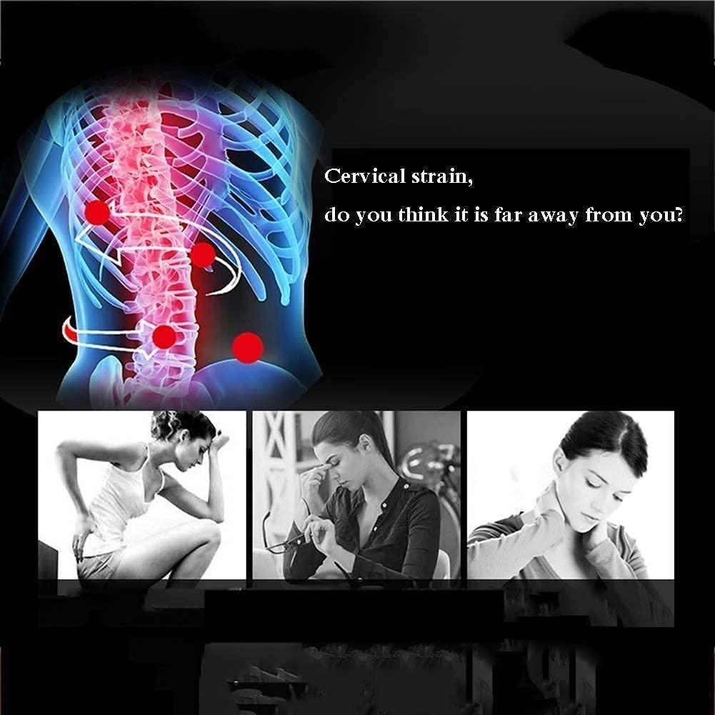 SMSOM SMSOM Back Massager, Shiatsu Neck Massage Pillow, Deep Tissue Kneading for Shoulder, Lower Back, Calf and Muscle Pain Relief, Use at Home, Office, and Car