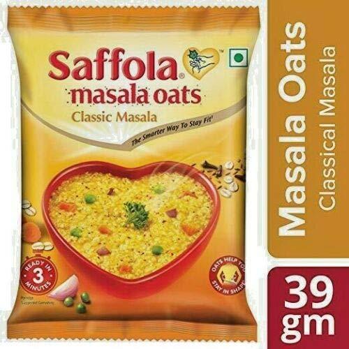 Saffola Saffola Masala Oats- Classic Masala - 39 Gm X Pack of 12