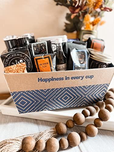 Coffee Beanery Gourmet Favorites | Coffee, Tea & Gourmet Snacks Gift basket | Coffee Beanery