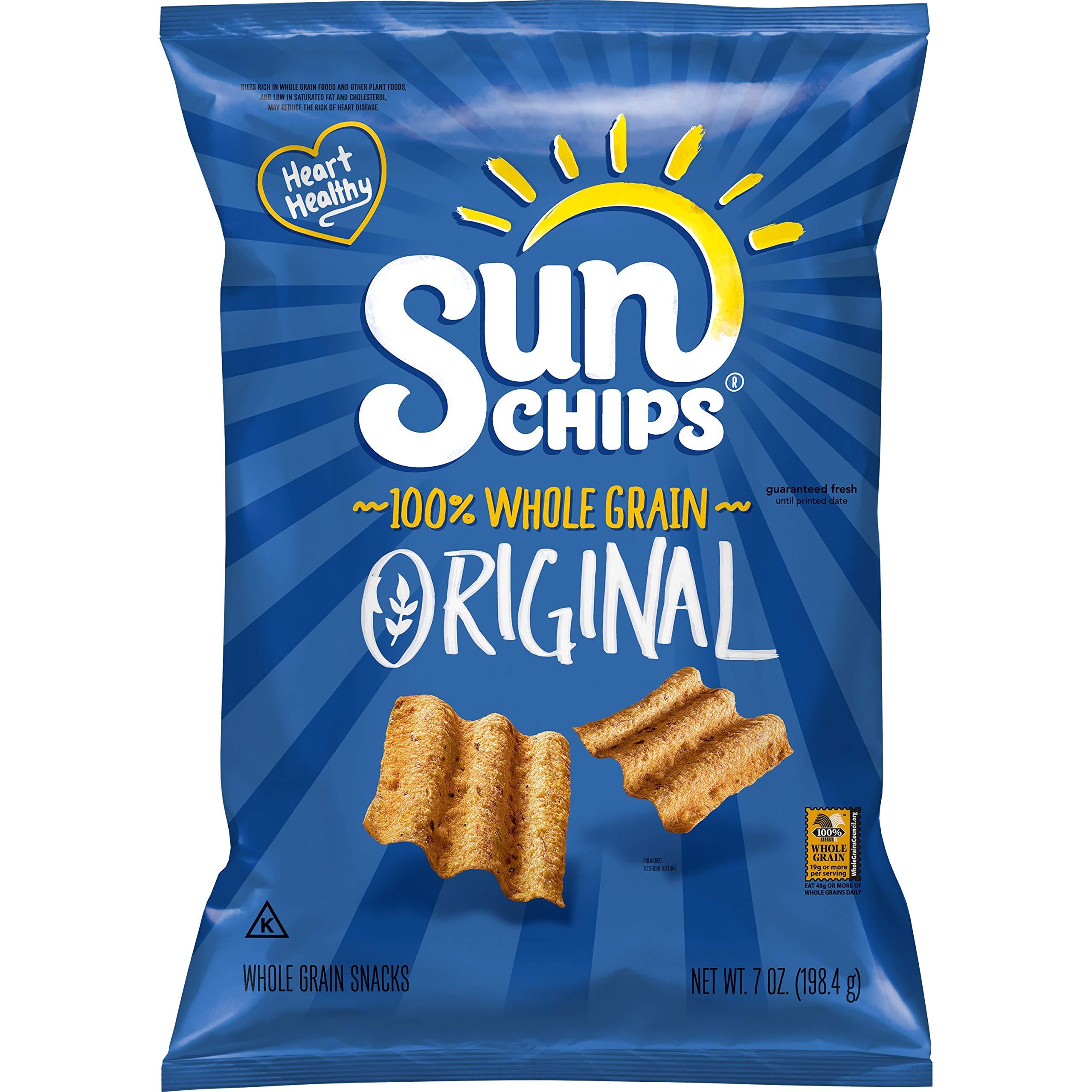 Sun Chips SunChips Whole Grain Snacks, Original, 7 Oz