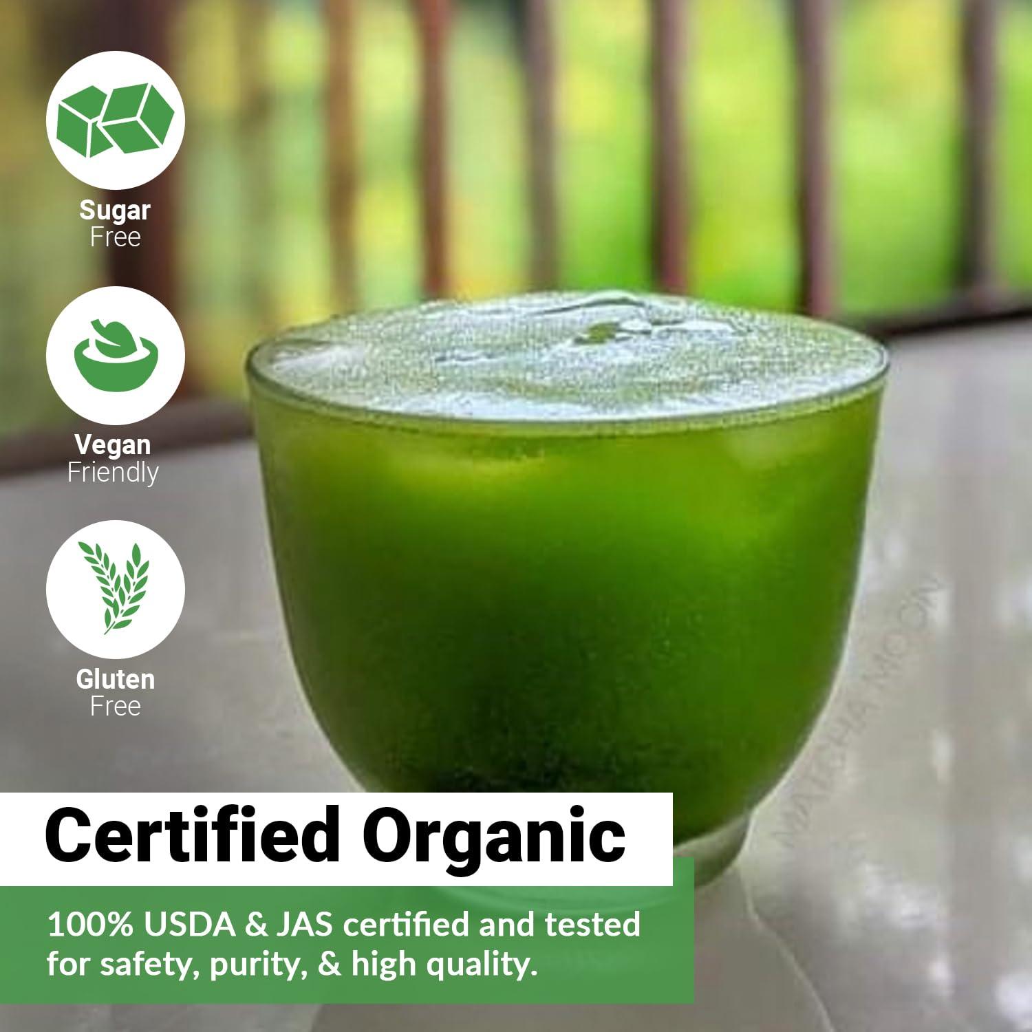 Matcha Moon Matcha Moon Spring Zen Matcha Green Tea Powder - Traditional Organic Japanese Matcha from Uji Kyoto - 30g (1.05 oz.) - Superior Ceremonial Grade Matcha for Authentic Tea Experience