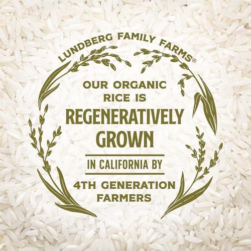 Lundberg Lundberg Organic Jasmine Rice, Long Grain White Rice - Non-Sticky, Fluffy Aromatic Rice, Organically Grown in California, Pantry Staples, 25 Lbs